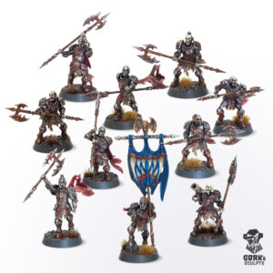10 Heavy skeleton warriors – Printed
