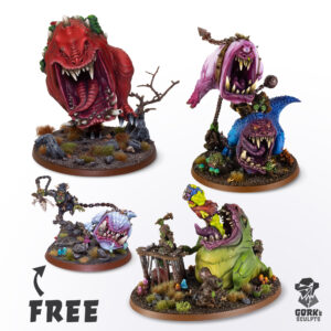 Cave monsters Bundle  – Printed