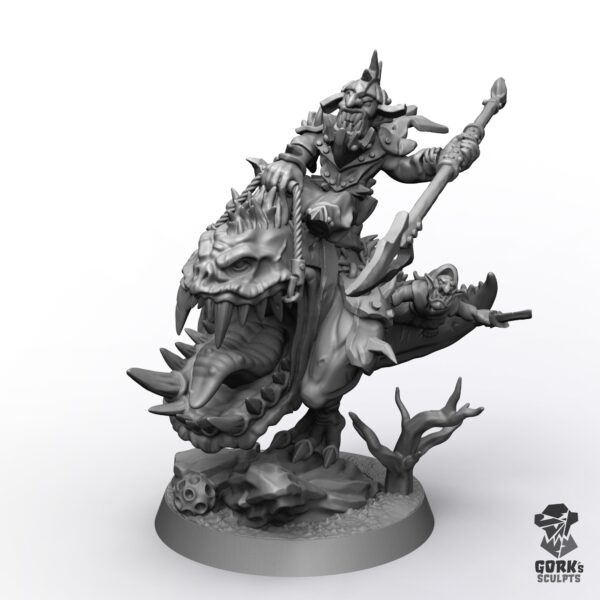 Boss on Cave Monster - Printed