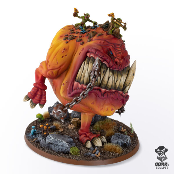 Colossal Squig Proxy for Gloomspite Gitz army – High-quality resin miniature