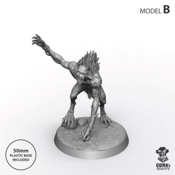 CRYPT TERRORS – Proxy compatible Crypt Haunter Courtier miniatures for Flesh Eater Courts and Crypt Horrors