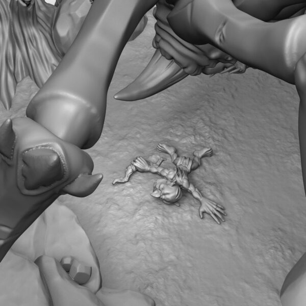 Giant Spider Proxy Compatible – Skitterstrand Arachnarok Alternative for Gloomspite Gitz