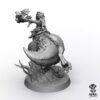 Mother of Cave Monsters – Proxy Compatible Loonboss on Giant Cave Squig Resin Miniature