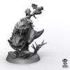 Mother of Cave Monsters – Proxy Compatible Loonboss on Giant Cave Squig Resin Miniature