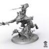 Proxy Neferata – Vampire Queen on Night Beast Resin Miniature for Wargames