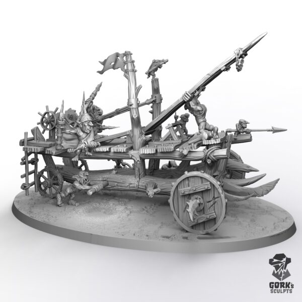 Goblin Catapult – Proxy Compatible Doom Diver Catapult miniature model